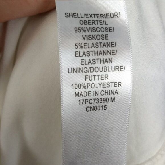 Adrianna Papell Sharkbite Hem 3/4 Sleeve Top S - Picture 8 of 10